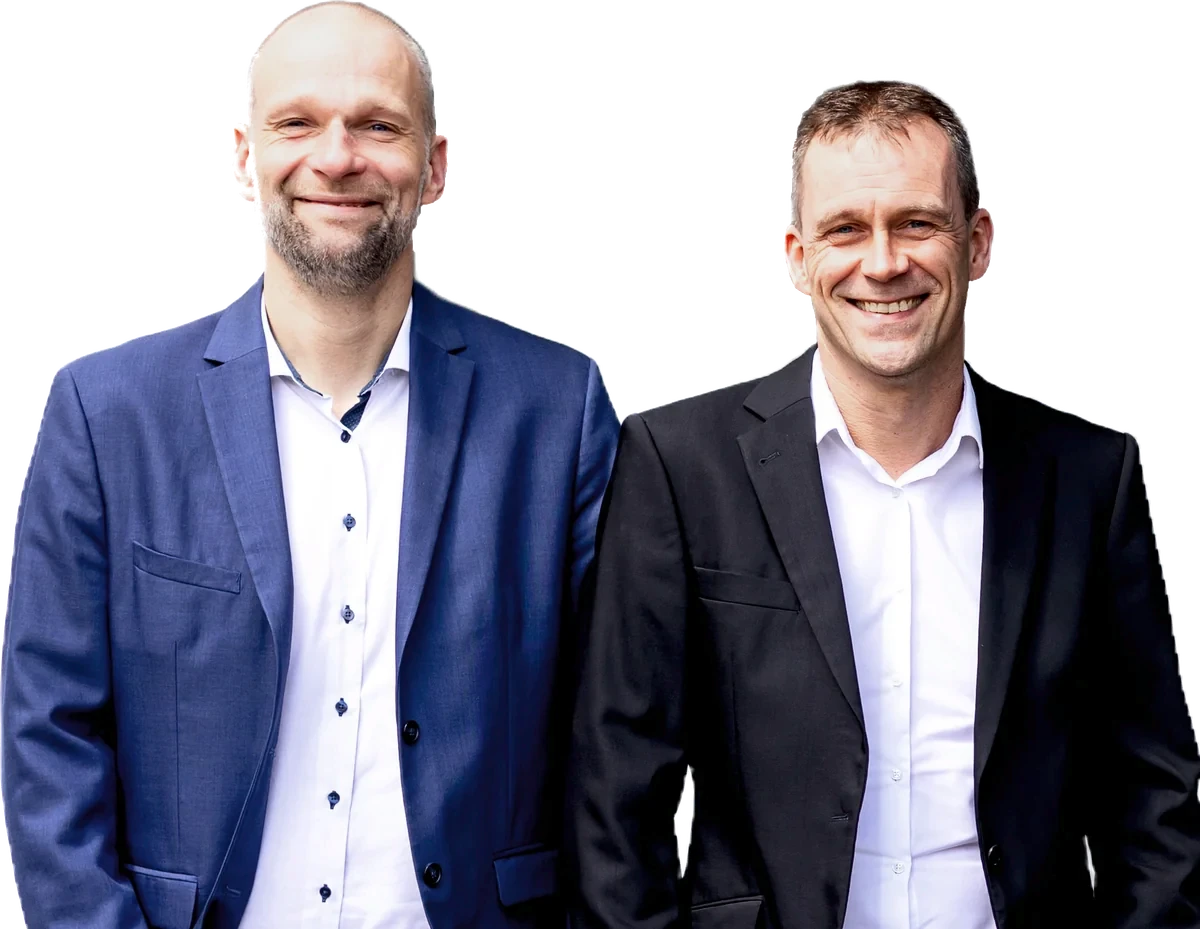 Matthias Jasper und Nils Steffen, Geschäftsführer SURPRO